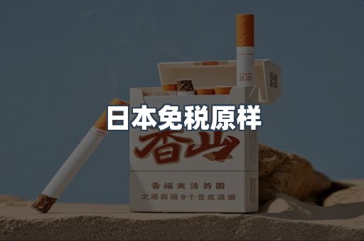 日本免税原样